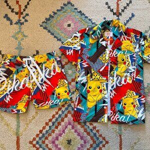 Pikachu Boys Summer Set
